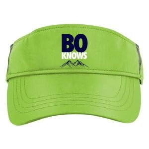 Bo Knows Denver Bo Knows Merch Adult Drive Performance Visor