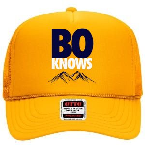 Bo Knows Denver Bo Knows Merch High Crown Mesh Back Trucker Hat