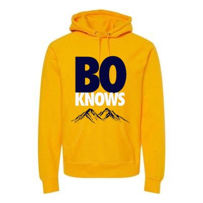 Bo Knows Denver Bo Knows Merch Premium Hoodie