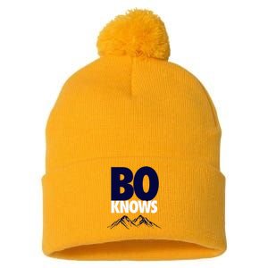 Bo Knows Denver Bo Knows Merch Pom Pom 12in Knit Beanie