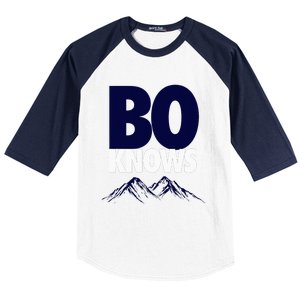 Bo Knows Denver Bo Knows Merch Baseball Sleeve Shirt