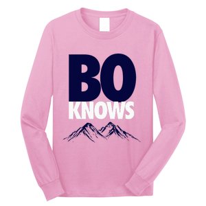 Bo Knows Denver Bo Knows Merch Long Sleeve Shirt