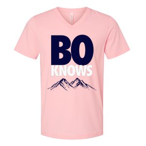 Bo Knows Denver Bo Knows Merch V-Neck T-Shirt