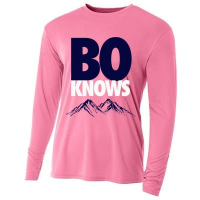 Bo Knows Denver Bo Knows Merch Cooling Performance Long Sleeve Crew
