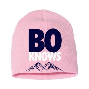 Bo Knows Denver Bo Knows Merch Short Acrylic Beanie