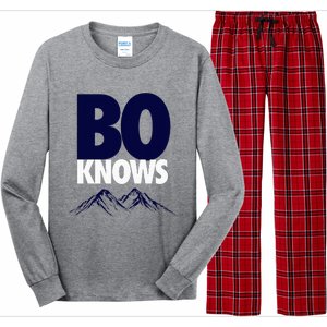 Bo Knows Denver Bo Knows Merch Long Sleeve Pajama Set