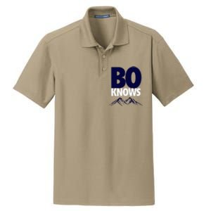 Bo Knows Denver Bo Knows Merch Dry Zone Grid Polo