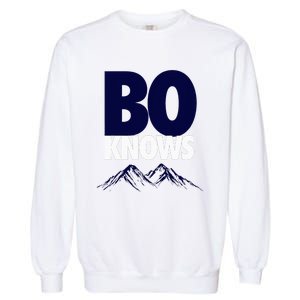 Bo Knows Denver Bo Knows Merch Garment-Dyed Sweatshirt