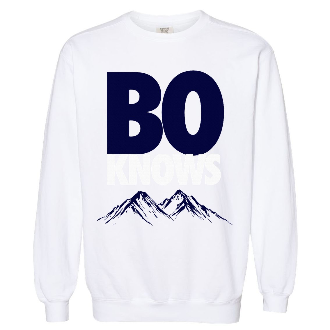 Bo Knows Denver Bo Knows Merch Garment-Dyed Sweatshirt