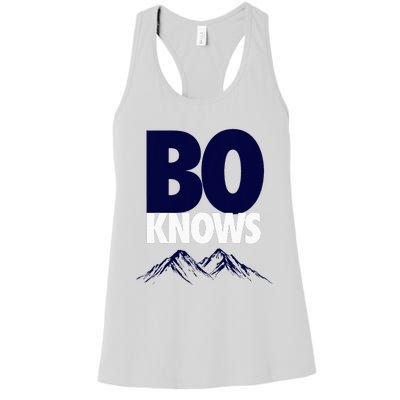 Bo Knows Denver Bo Knows Merch Women's Racerback Tank