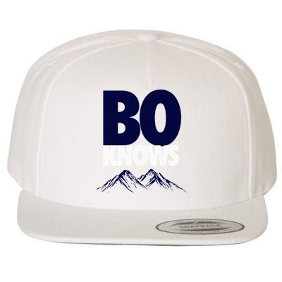 Bo Knows Denver Bo Knows Merch Wool Snapback Cap