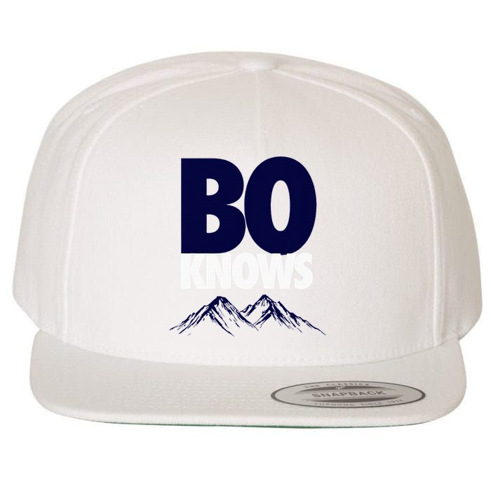 Bo Knows Denver Bo Knows Merch Wool Snapback Cap