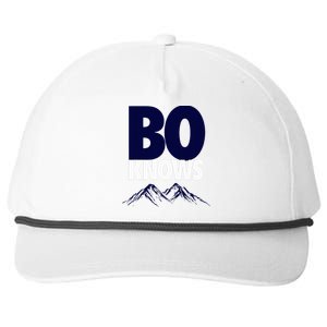 Bo Knows Denver Bo Knows Merch Snapback Five-Panel Rope Hat