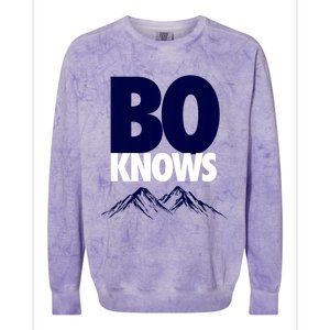 Bo Knows Denver Bo Knows Merch Colorblast Crewneck Sweatshirt