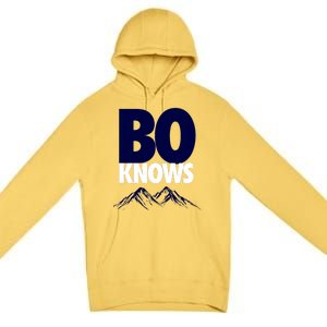 Bo Knows Denver Bo Knows Merch Premium Pullover Hoodie