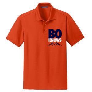 Bo Knows Denver Bo Knows Merch Dry Zone Grid Polo