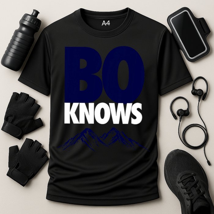 Bo Knows Denver Bo Knows Merch Cooling Performance Crew T-Shirt