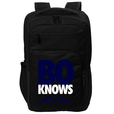 Bo Knows Denver Bo Knows Merch Impact Tech Backpack