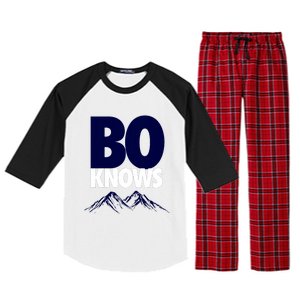 Bo Knows Denver Bo Knows Merch Raglan Sleeve Pajama Set