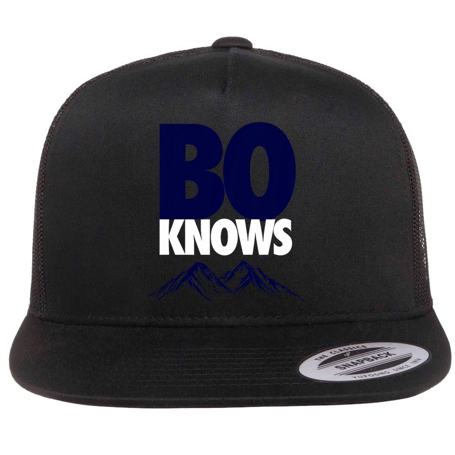 Bo Knows Denver Bo Knows Merch Flat Bill Trucker Hat