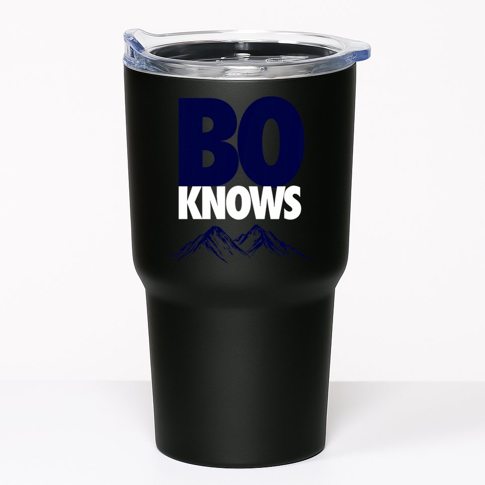 Bo Knows Denver Bo Knows Merch Tumbler
