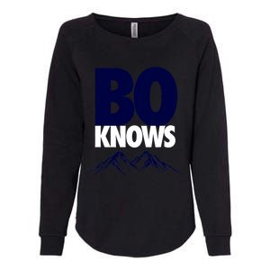 Bo Knows Denver Bo Knows Merch Womens California Wash Sweatshirt