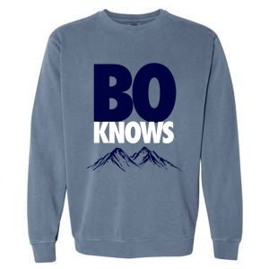 Bo Knows Denver Bo Knows Merch Garment-Dyed Sweatshirt