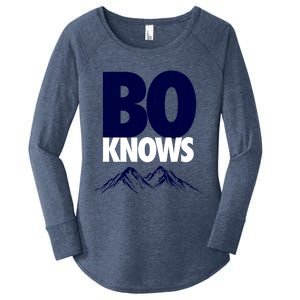 Bo Knows Denver Bo Knows Merch Women's Perfect Tri Tunic Long Sleeve Shirt