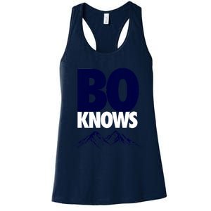 Bo Knows Denver Bo Knows Merch Women's Racerback Tank