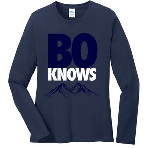 Bo Knows Denver Bo Knows Merch Ladies Long Sleeve Shirt