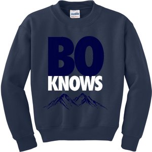 Bo Knows Denver Bo Knows Merch Kids Sweatshirt