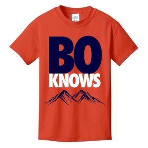 Bo Knows Denver Bo Knows Merch Kids T-Shirt