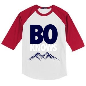 Bo Knows Denver Bo Knows Merch Kids Colorblock Raglan Jersey