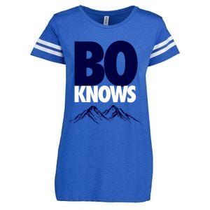 Bo Knows Denver Bo Knows Merch Enza Ladies Jersey Football T-Shirt