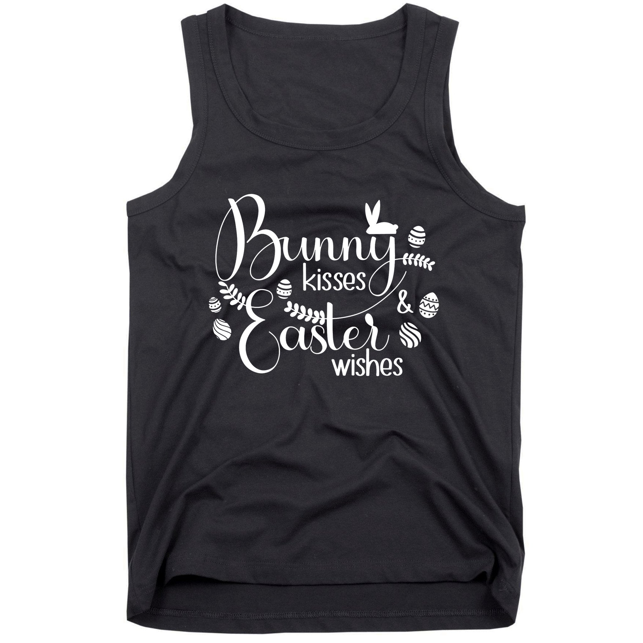 Bunny Kisses Easter Wishes Tank Top