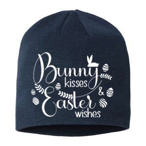 Bunny Kisses Easter Wishes Sustainable Beanie