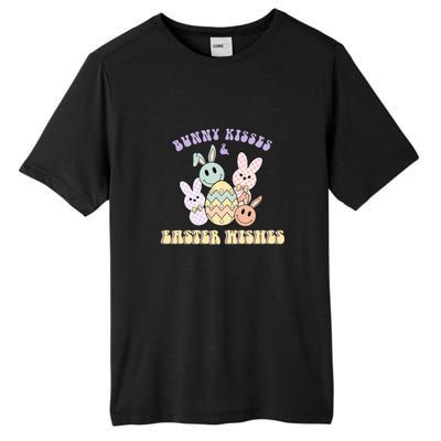 Bunny Kisses & Easter Wishes Retro Easter Day Tall Fusion ChromaSoft Performance T-Shirt