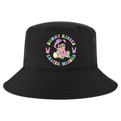 Bunny Kisses Easter Wishes Happy Easter Bad Fun Bunny Easter Day Cool Comfort Performance Bucket Hat