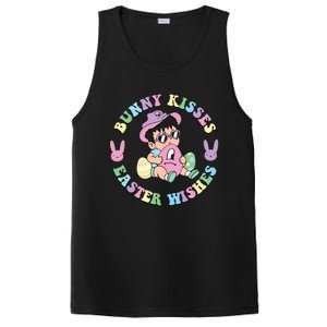 Bunny Kisses Easter Wishes Happy Easter Bad Fun Bunny Easter Day PosiCharge Competitor Tank