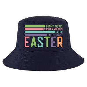 Bunny Kisses Easter Wishes Peeps On The Hunt Cool Comfort Performance Bucket Hat