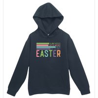 Bunny Kisses Easter Wishes Peeps On The Hunt Urban Pullover Hoodie