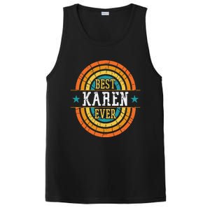 Best Karen Ever Funny Karen Name PosiCharge Competitor Tank