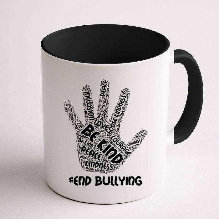 Be Kind #End Bullying Word Art Hand Mug