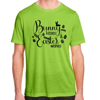 Bunny Kisses Easter Wishes Adult ChromaSoft Performance T-Shirt