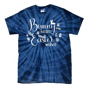 Bunny Kisses Easter Wishes Tie-Dye T-Shirt