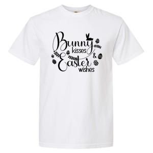 Bunny Kisses Easter Wishes Garment-Dyed Heavyweight T-Shirt