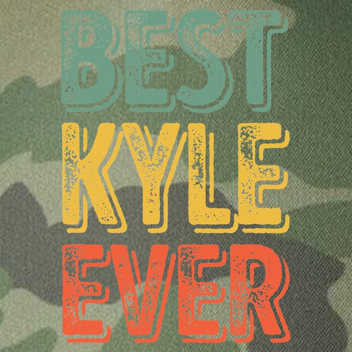 Best Kyle Ever Funny Personalized First Name Kyle Legacy Tie Dye Trucker Hat