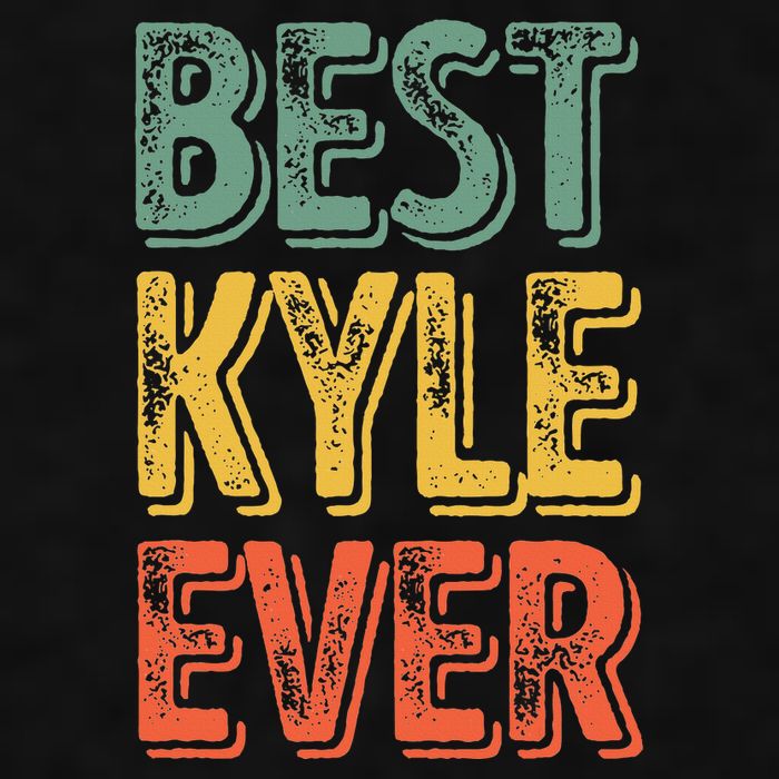Best Kyle Ever Funny Personalized First Name Kyle Ladies PosiCharge Tri-Blend Wicking Tank