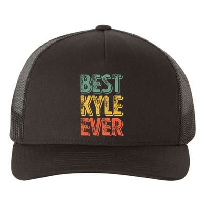 Best Kyle Ever Funny Personalized First Name Kyle Yupoong Adult 5-Panel Trucker Hat