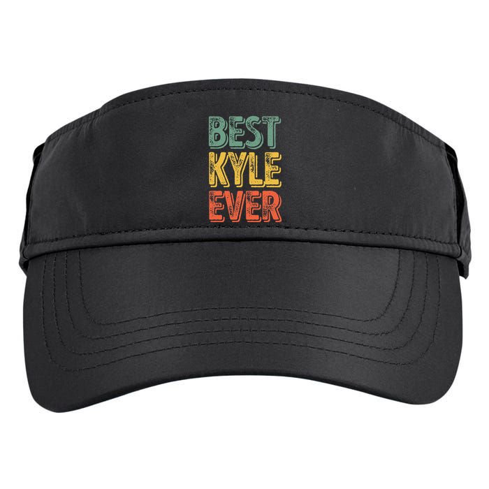 Best Kyle Ever Funny Personalized First Name Kyle Adult Drive Performance Visor